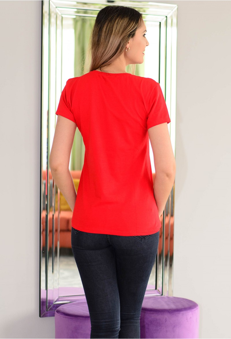 Tricou Follow Your Dreams Red