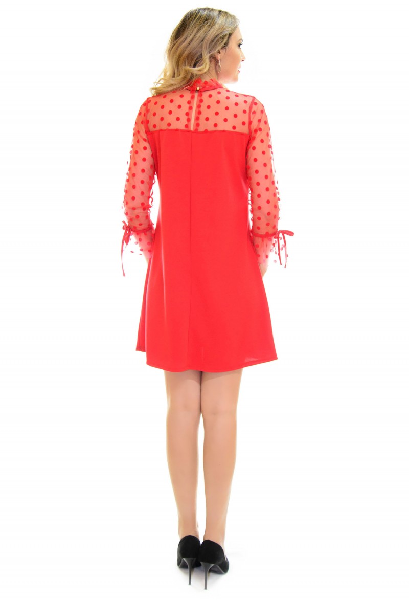 Rochie Holiday Complex Red