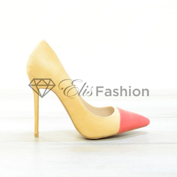 Pantofi Stilleto Peach #2046