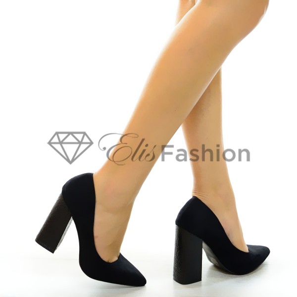 Pantofi High Black #5282