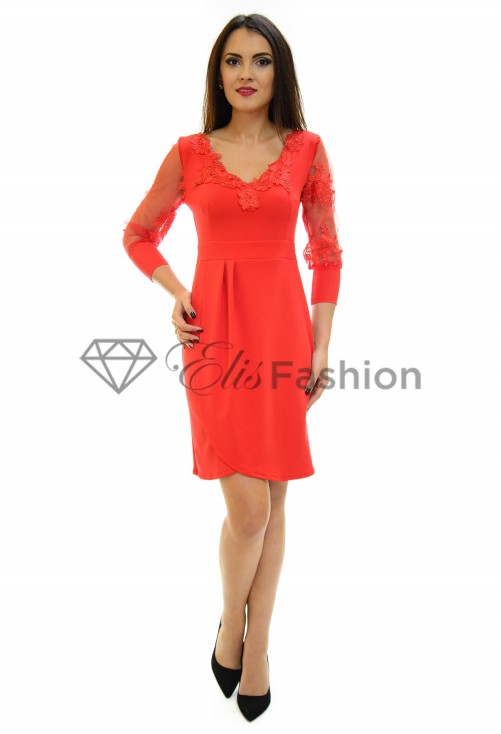 Rochie Fatale Disposition Red
