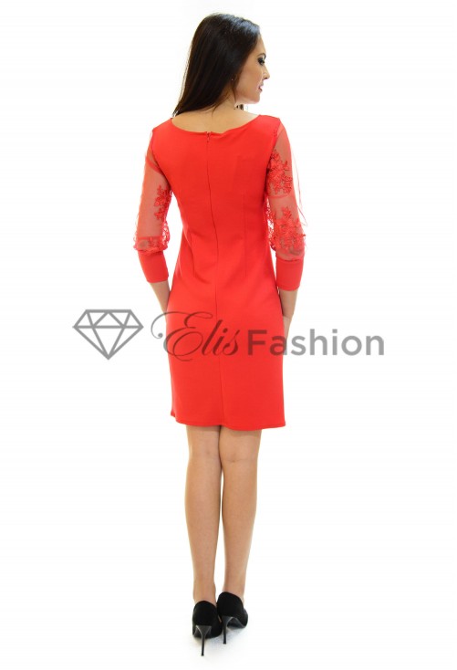 Rochie Fatale Disposition Red