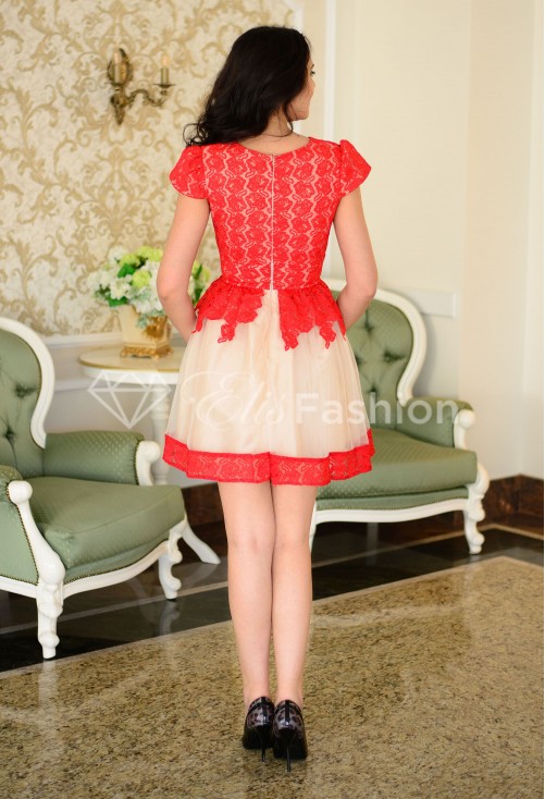 Rochie Ella Collection Tempting The Best Red