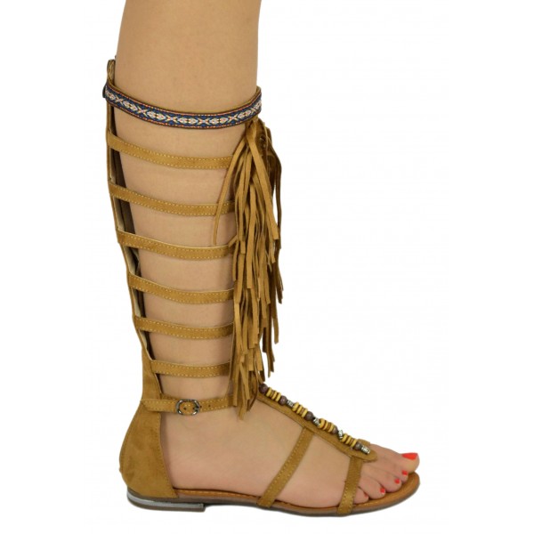 Sandale Camel #1696